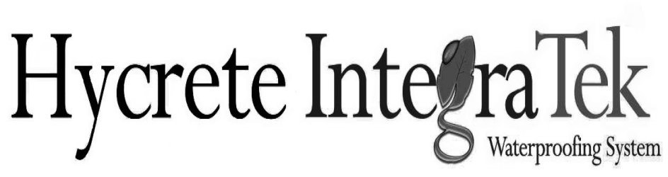Trademark Logo HYCRETE INTEGRATEK WATERPROOFING SYSTEM