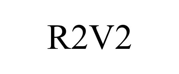 Trademark Logo R2V2