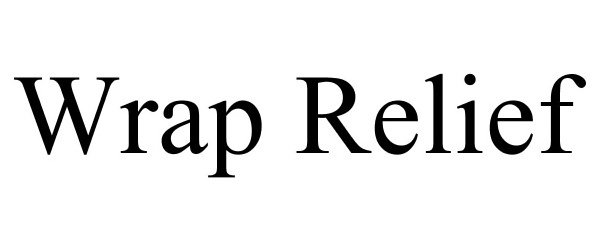 Trademark Logo WRAP RELIEF