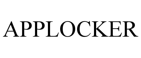 Trademark Logo APPLOCKER