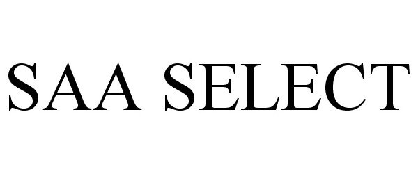 Trademark Logo SAA SELECT