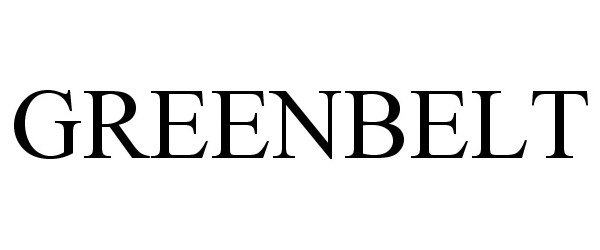 Trademark Logo GREENBELT