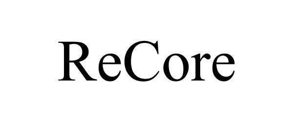 Trademark Logo RECORE