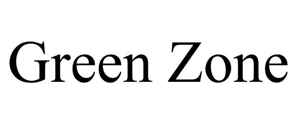 Trademark Logo GREEN ZONE