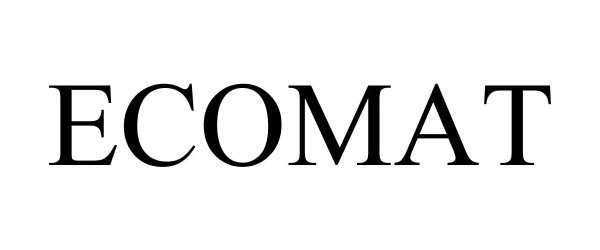 Trademark Logo ECOMAT
