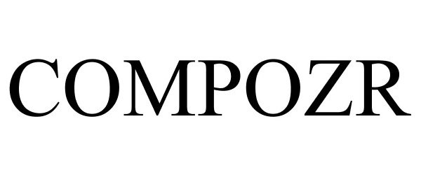 Trademark Logo COMPOZR