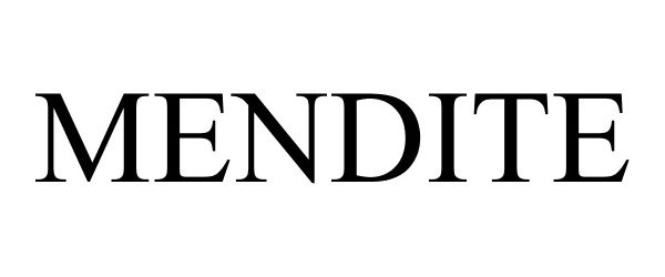 Trademark Logo MENDITE