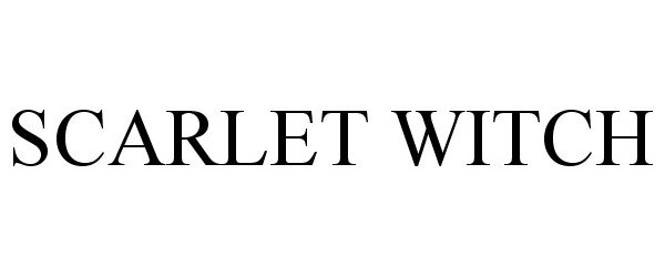 Trademark Logo SCARLET WITCH