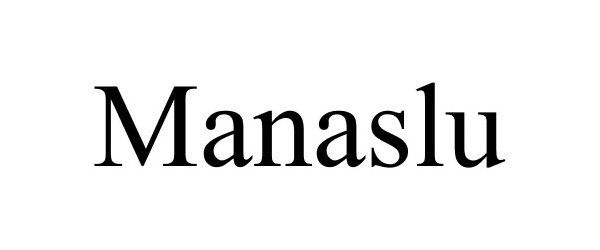 Trademark Logo MANASLU