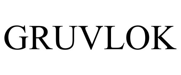 Trademark Logo GRUVLOK