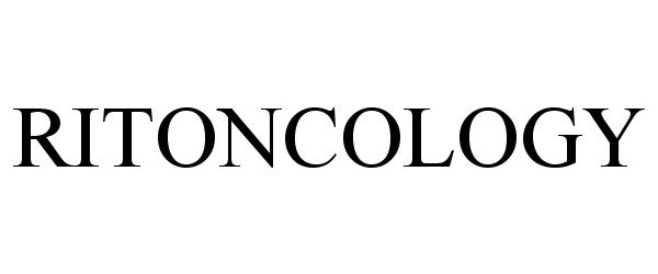 Trademark Logo RITONCOLOGY