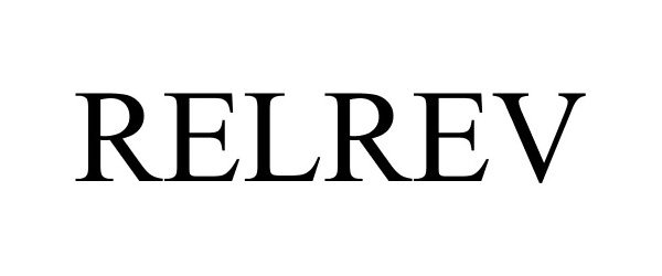 Trademark Logo RELREV