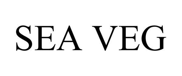 Trademark Logo SEA VEG