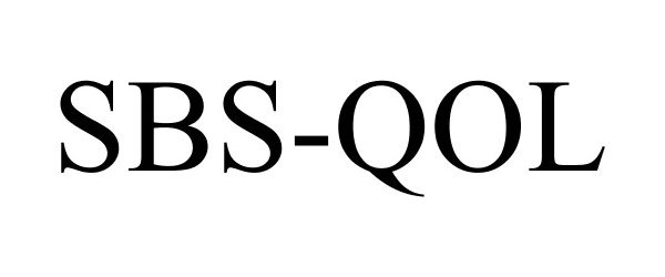 Trademark Logo SBS-QOL