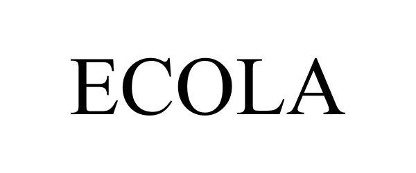 Trademark Logo ECOLA