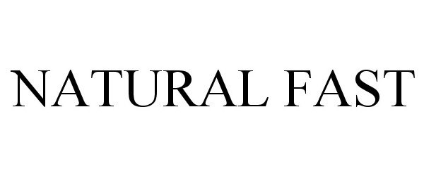 Trademark Logo NATURAL FAST