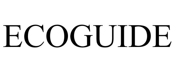 Trademark Logo ECOGUIDE