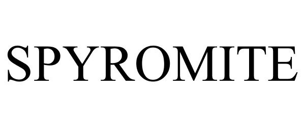 Trademark Logo SPYROMITE