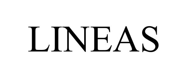 Trademark Logo LINEAS