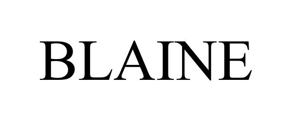 Trademark Logo BLAINE