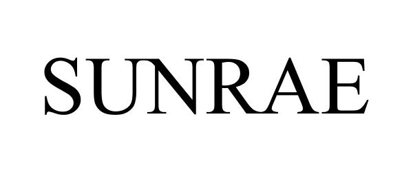 Trademark Logo SUNRAE
