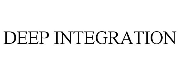 Trademark Logo DEEP INTEGRATION