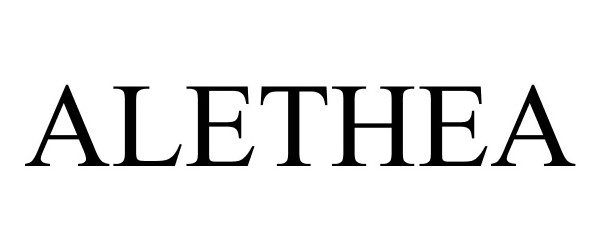 Trademark Logo ALETHEA