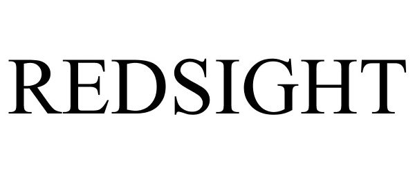 Trademark Logo REDSIGHT