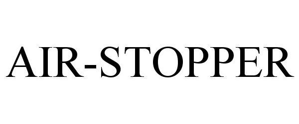 Trademark Logo AIR-STOPPER