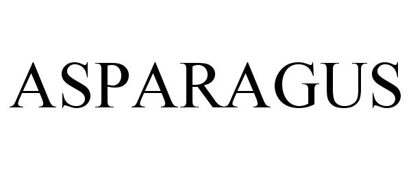 Trademark Logo ASPARAGUS