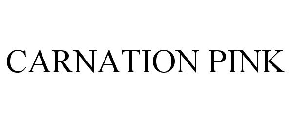 Trademark Logo CARNATION PINK