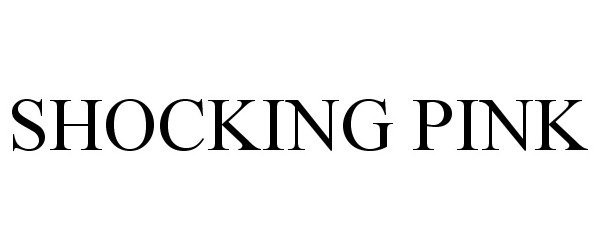 Trademark Logo SHOCKING PINK