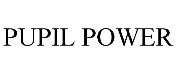 Trademark Logo PUPIL POWER