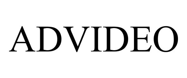 Trademark Logo ADVIDEO