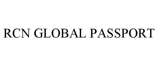  RCN GLOBAL PASSPORT