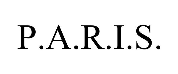 Trademark Logo P.A.R.I.S.