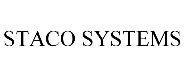  STACO SYSTEMS