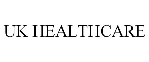 Trademark Logo UK HEALTHCARE