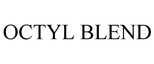 Trademark Logo OCTYL BLEND