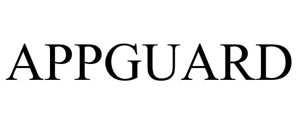 Trademark Logo APPGUARD