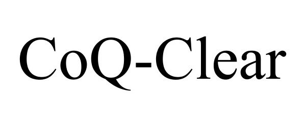 Trademark Logo COQ-CLEAR