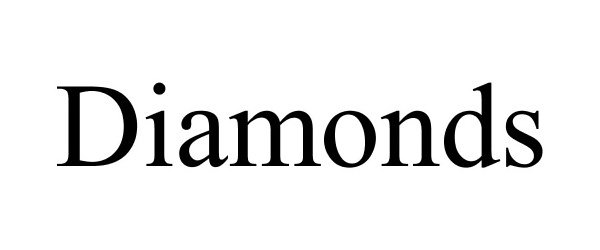 Trademark Logo DIAMONDS