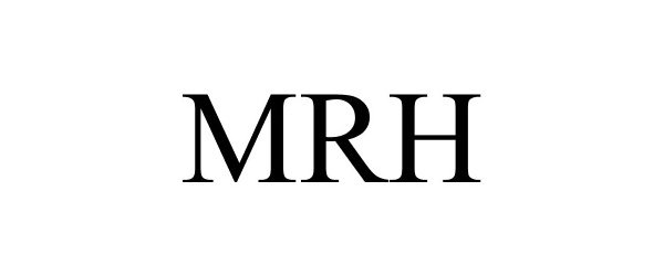 Trademark Logo MRH