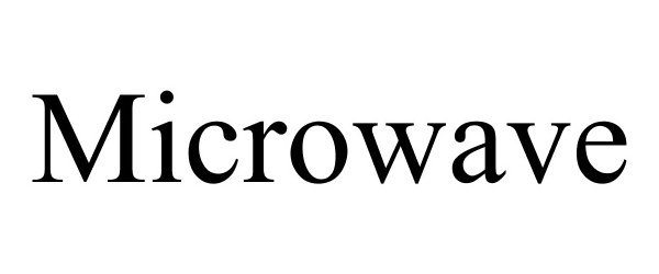 Trademark Logo MICROWAVE