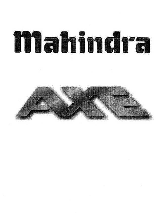  MAHINDRA AXE