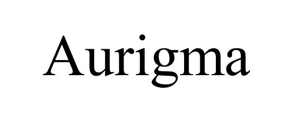 Trademark Logo AURIGMA