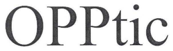 Trademark Logo OPPTIC