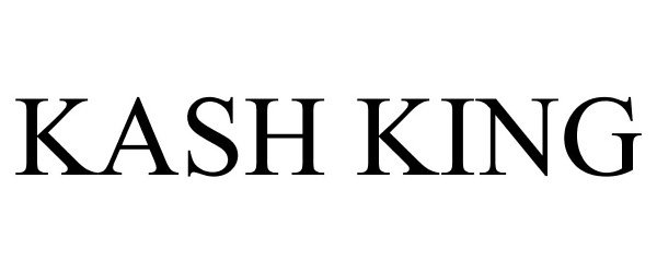 Trademark Logo KASH KING