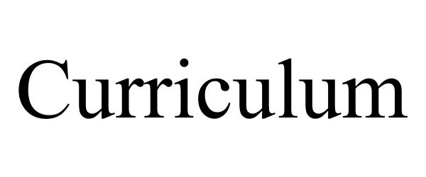 Trademark Logo CURRICULUM