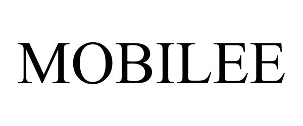 Trademark Logo MOBILEE